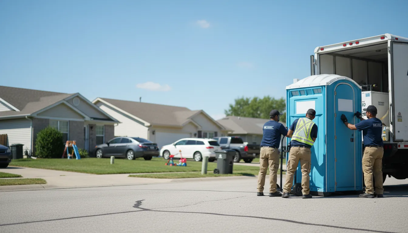 Standard Porta Potty Rentals in Kirvin, TX near me